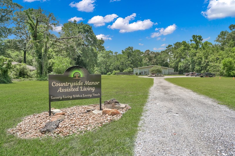Exterior of Countryside Manor Assisted Living in Conroe, TX