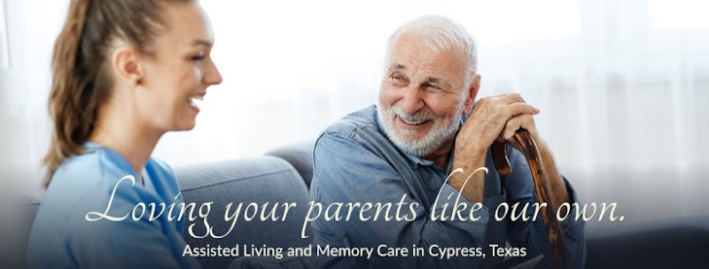 Exterior of Cypress Assisted Living in Houston, TX