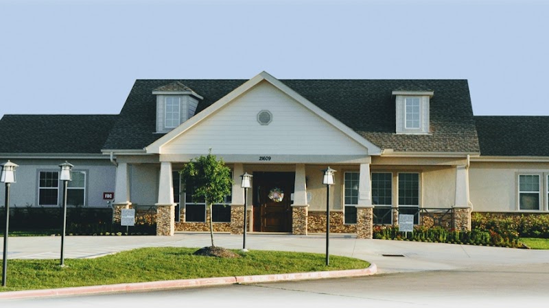Exterior of Evergreen Cottages Provincial - (jasmine Cottage) in KATY, TX