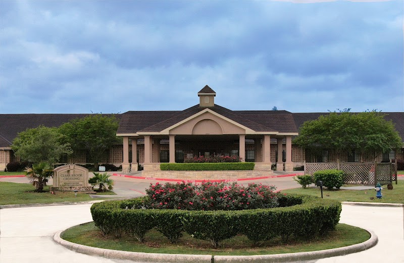 Exterior of Magnolia Crossing Nursing and Rehabilitation Center in Houston, TX
