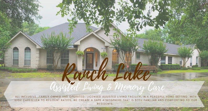 Exterior of Ranch Lake Assisted Living in Magnolia, TX