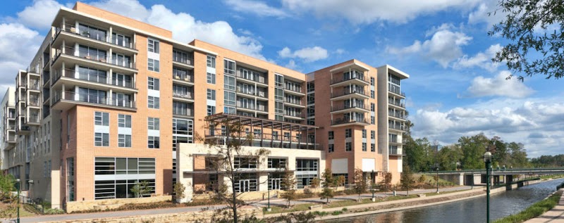 Exterior of The Village at the Woodlands Waterway in The Woodlands, TX
